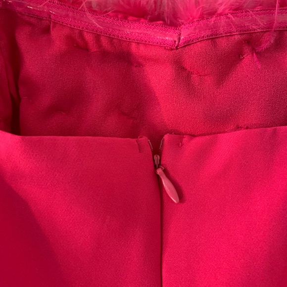 Pink Feather Top Dress - Picture 6 of 8